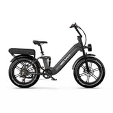 Electric Bike ONESPORT OT08 PRO - Motor 500W Battery 48V18AH*2 20 Inch Disc Brakes - Grey